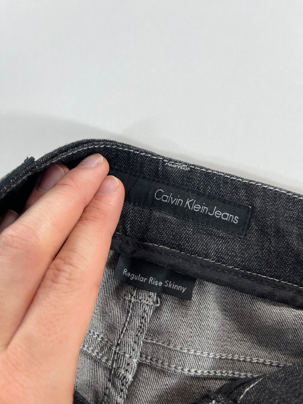 Calvin Klein Jeans Regular Rise Skinny farmernadrág