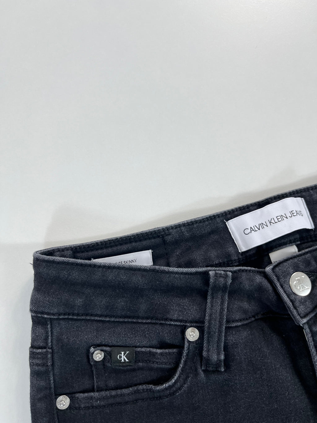 Calvin Klein Jeans Mid Rise Skinny farmernadrág