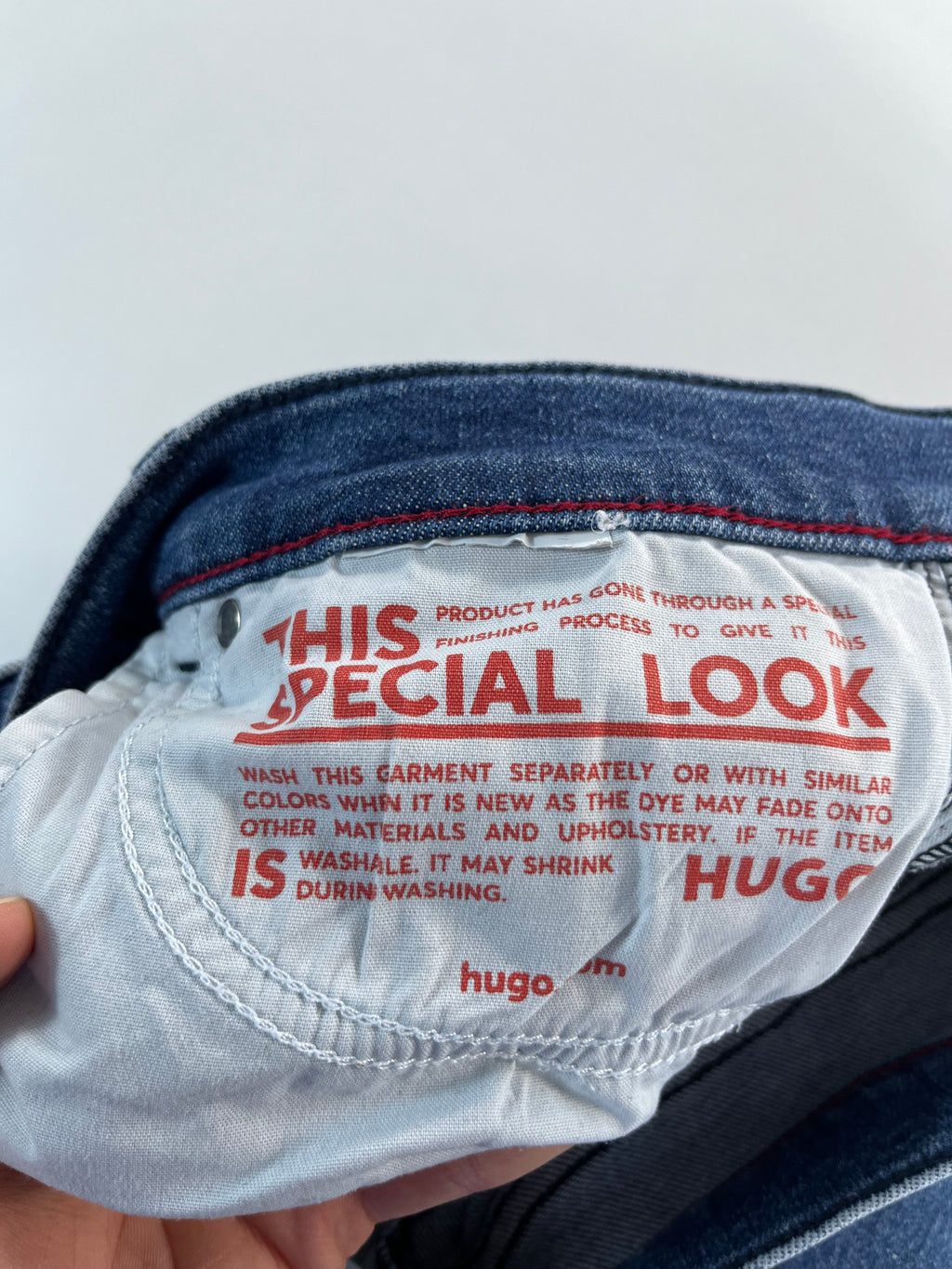 Hugo Boss Slim Fit farmernadrág