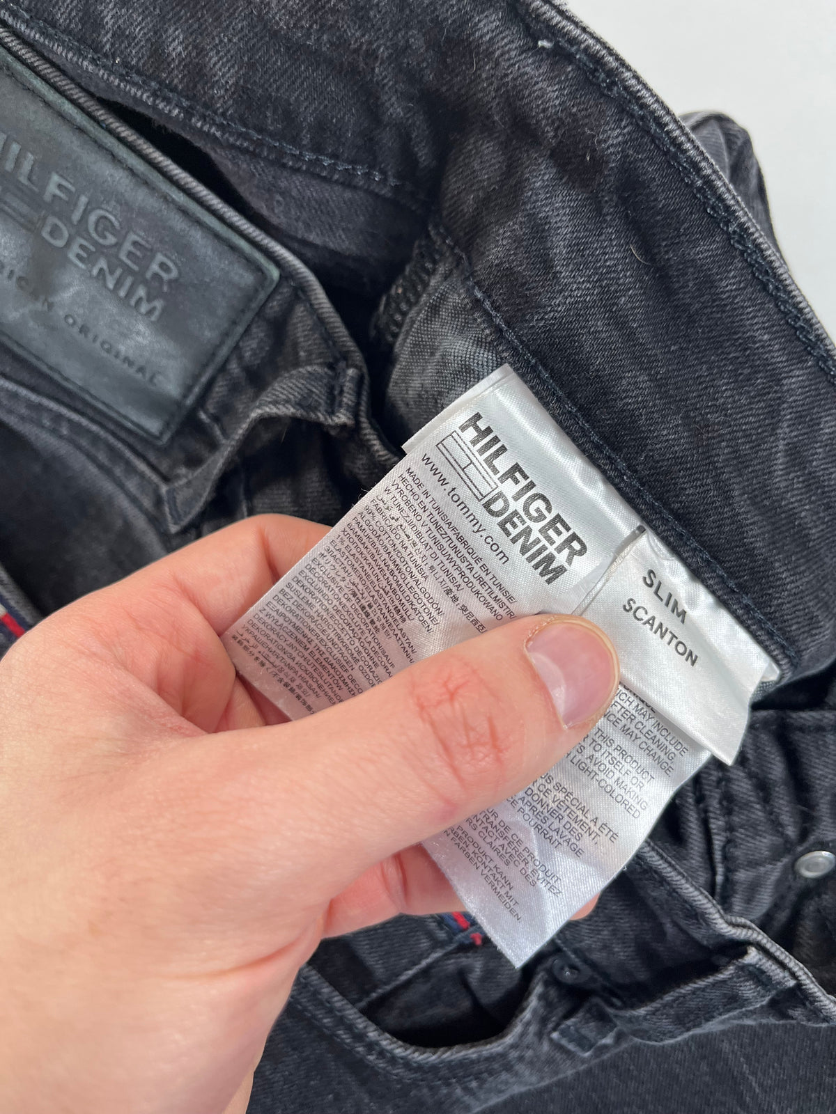 Tommy Jeans Slim Fit farmernadrág