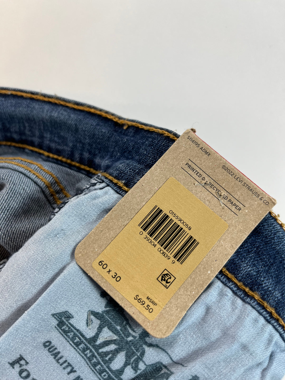 Levi's 559 W60 L30 farmernadrág