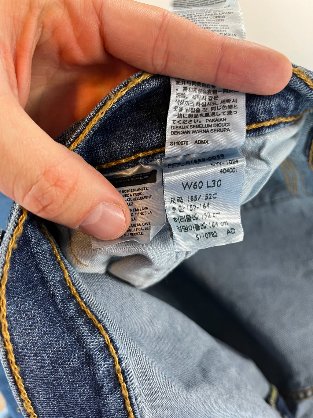 Levi's 559 W60 L30 farmernadrág
