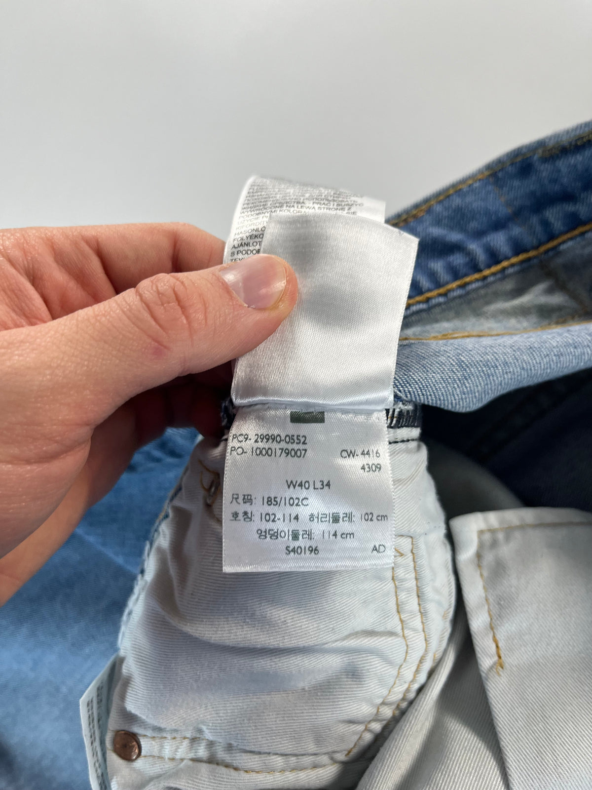 Levi's 504 W40 L34 farmernadrág