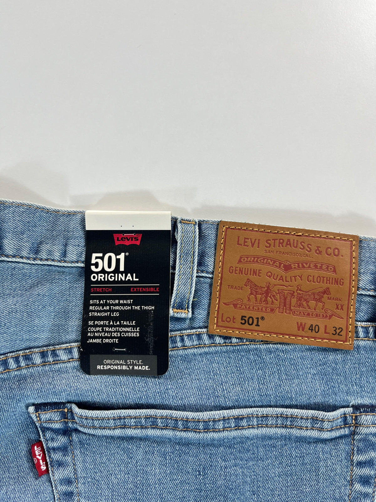Levi's 501 W40 L32 farmernadrág