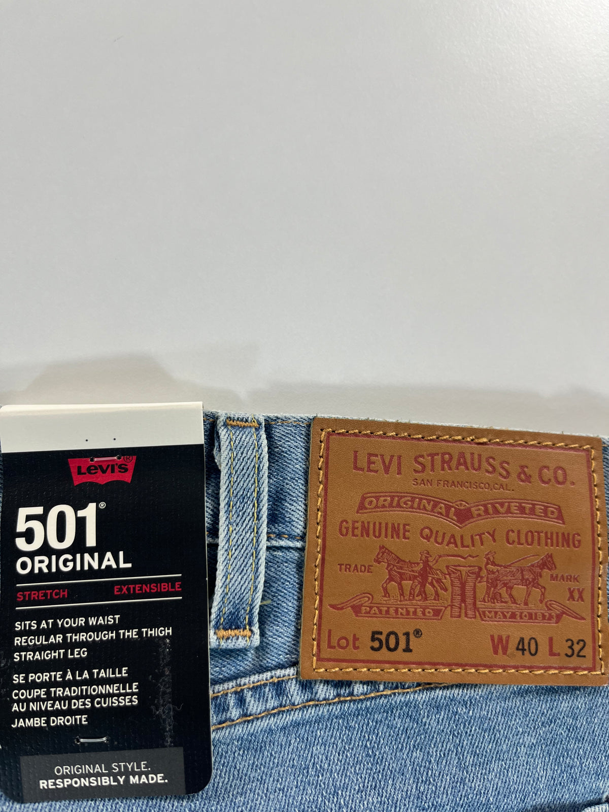 Levi's 501 W40 L32 farmernadrág