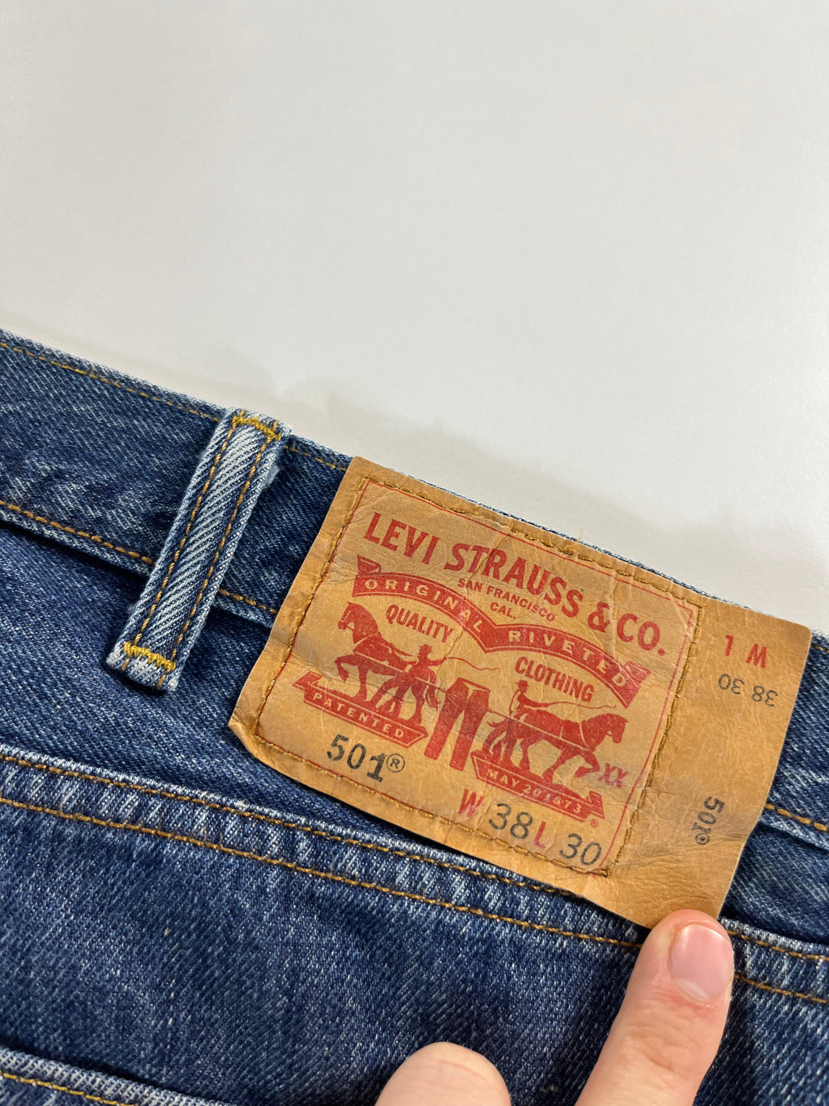 Levi's 501 W38 L30 farmernadrág