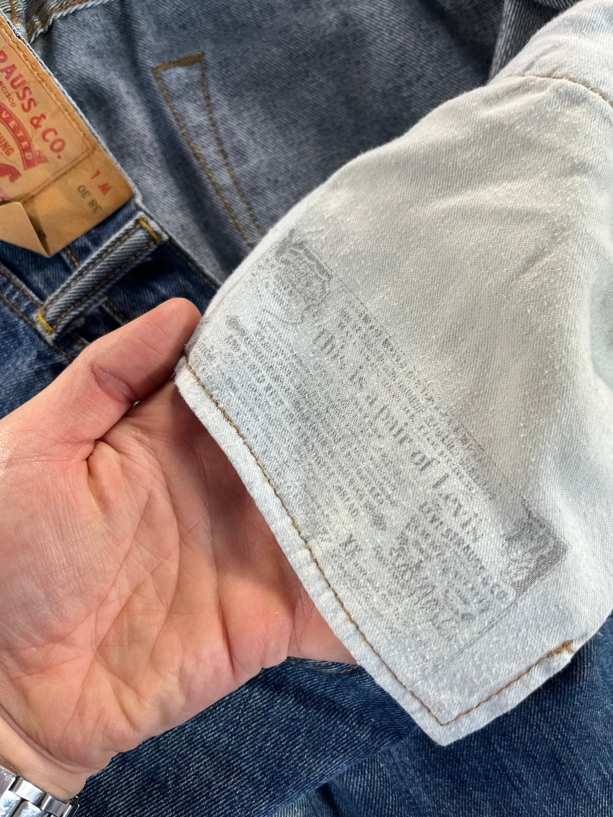 Levi's 501 W38 L30 farmernadrág