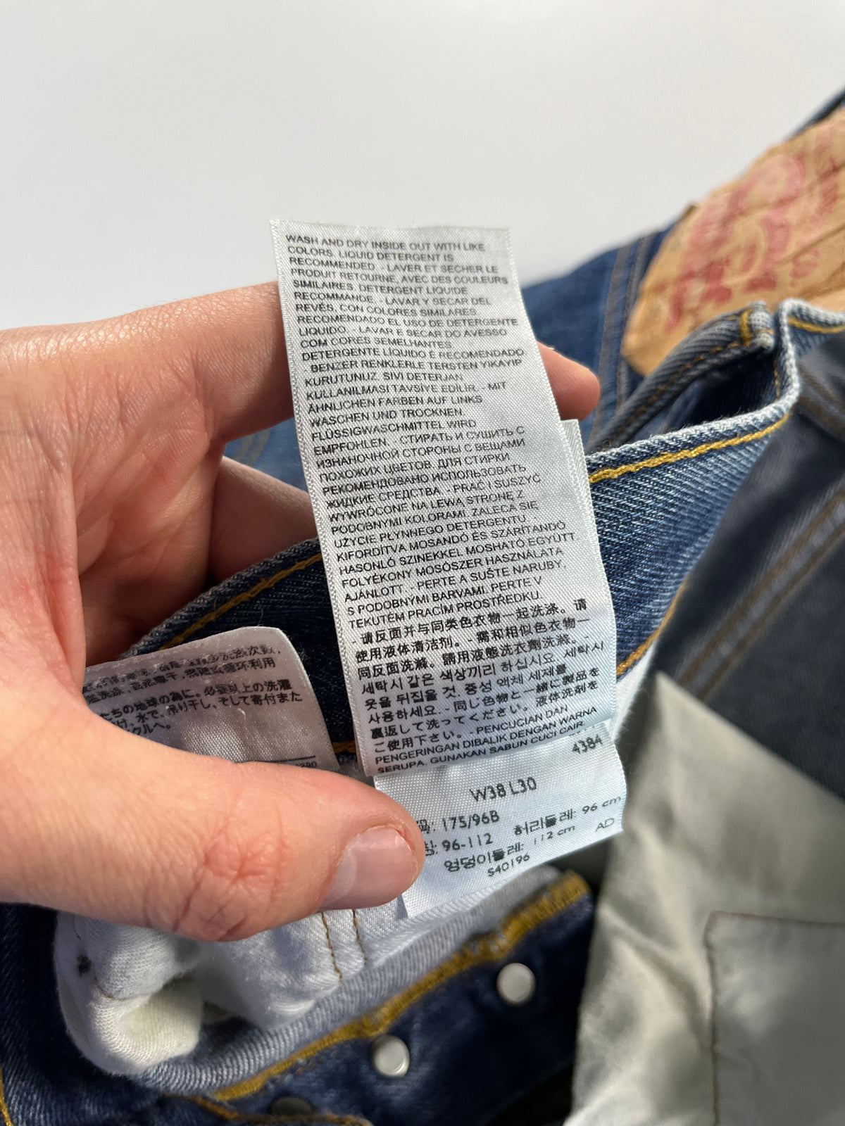 Levi's 501 W38 L30 farmernadrág
