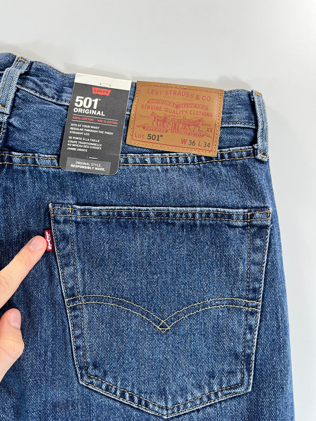 Levi's Lot 501 W36 L34 farmernadrág