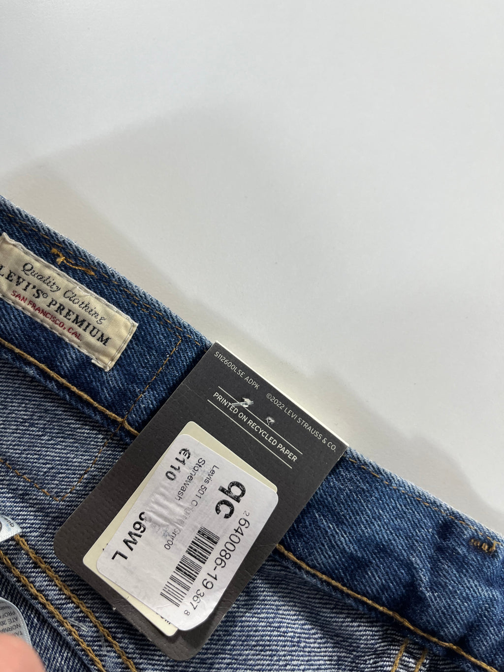 Levi's Lot 501 W36 L34 farmernadrág