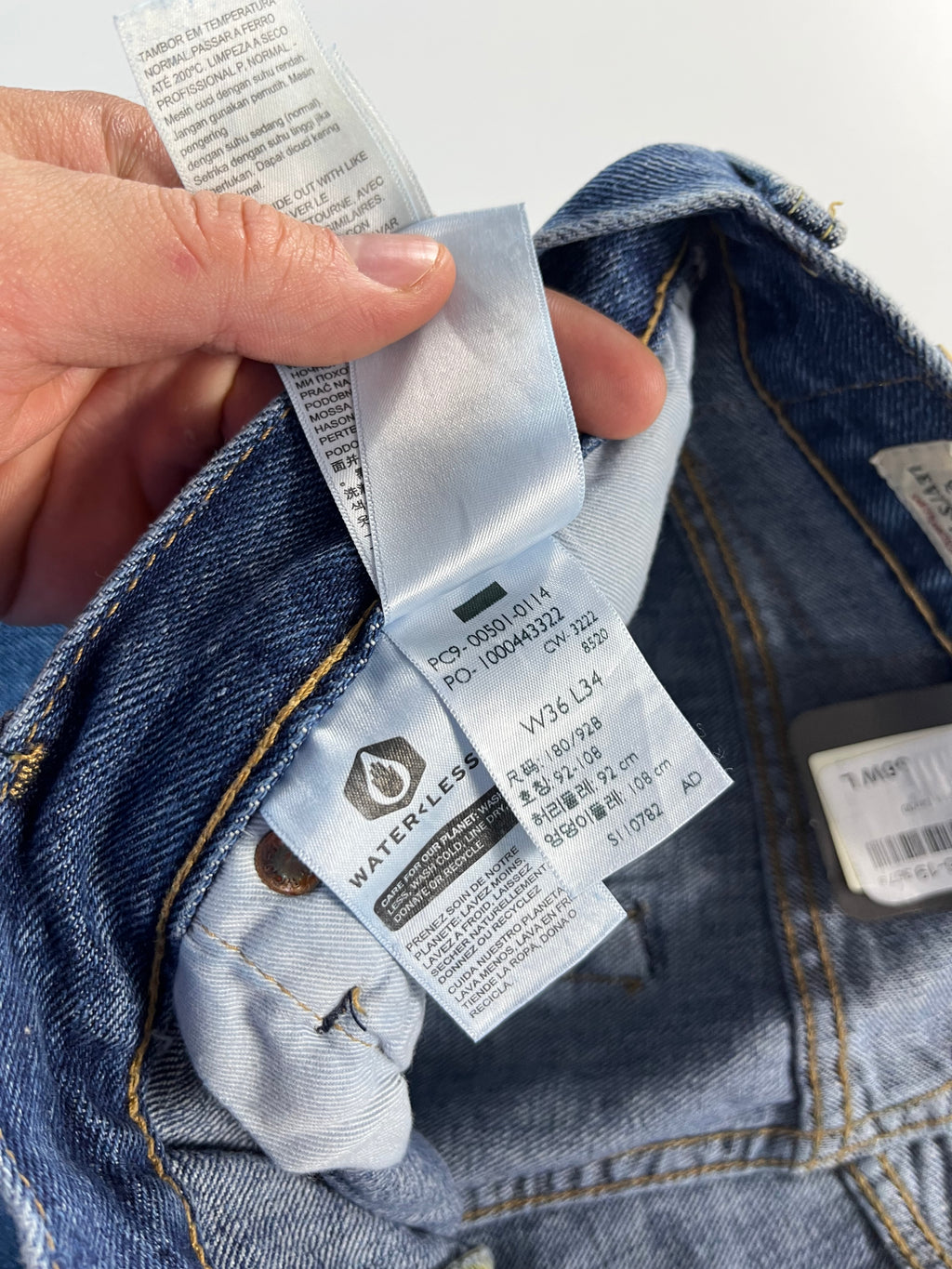 Levi's Lot 501 W36 L34 farmernadrág