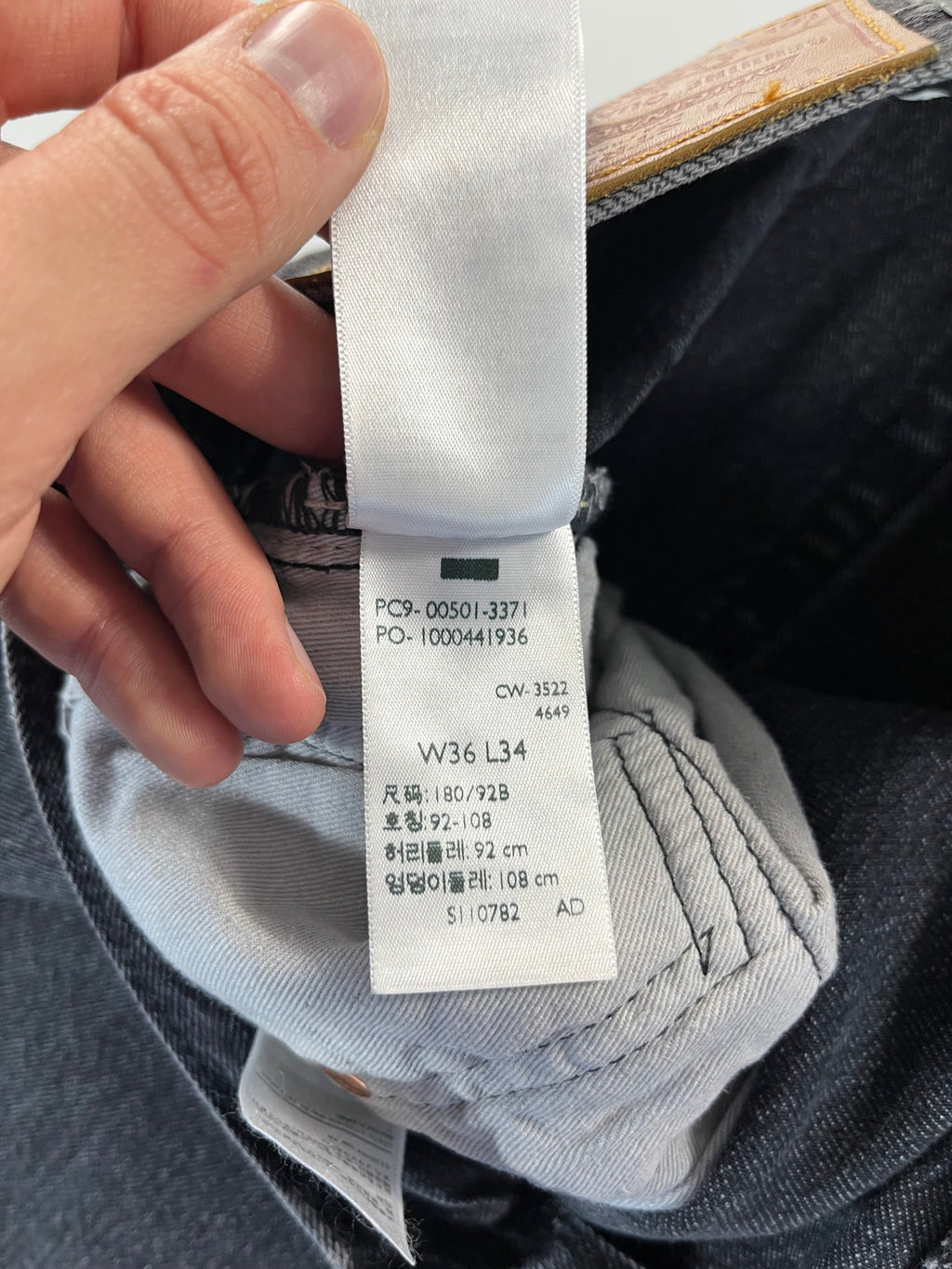 Levi's Lot 501 W36 L34 farmernadrág