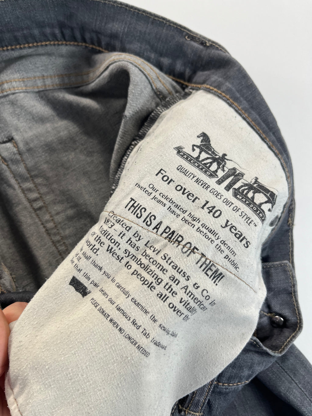 Levi's 504 W36 L32 farmernadrág