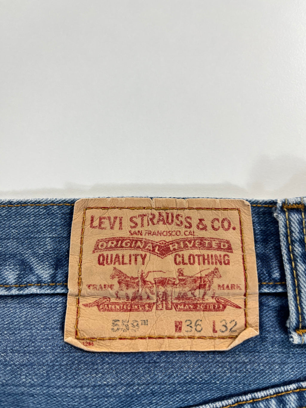 Levi's 559 W36 L32 Relaxed Straight farmernadrág
