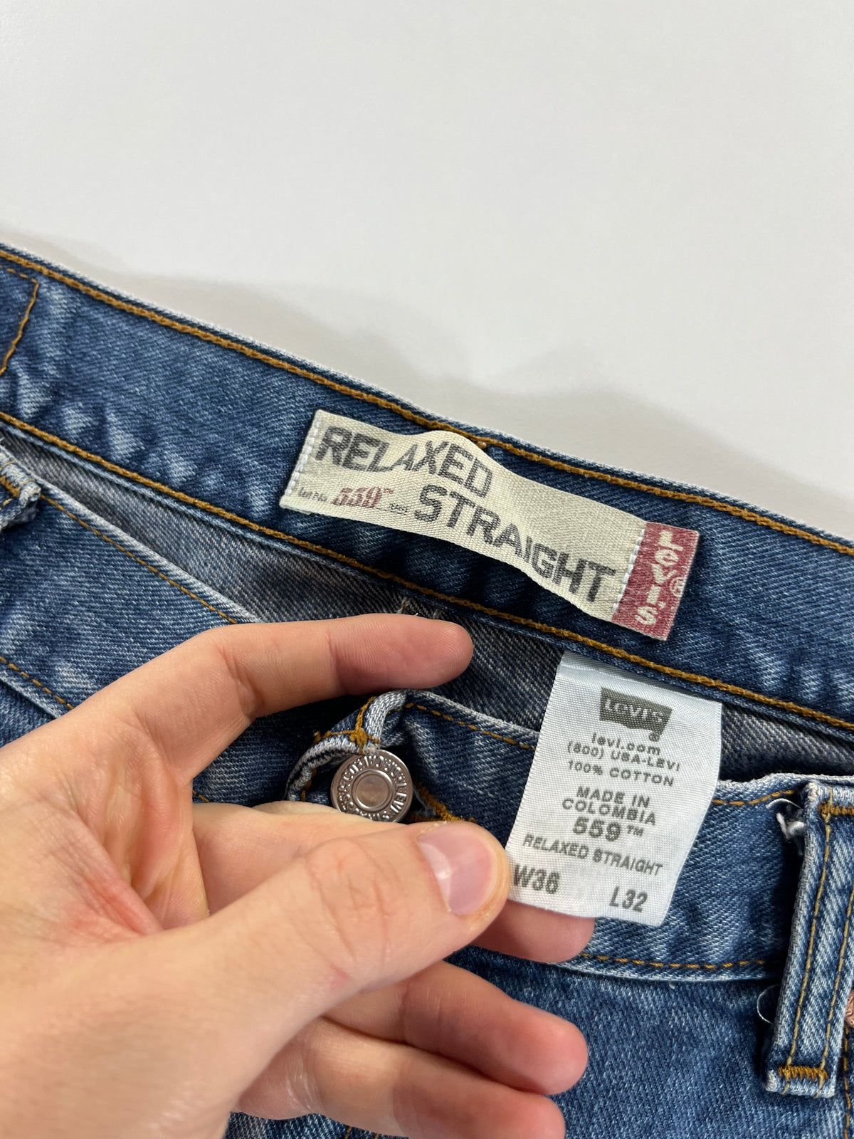 Levi's 559 W36 L32 Relaxed Straight farmernadrág