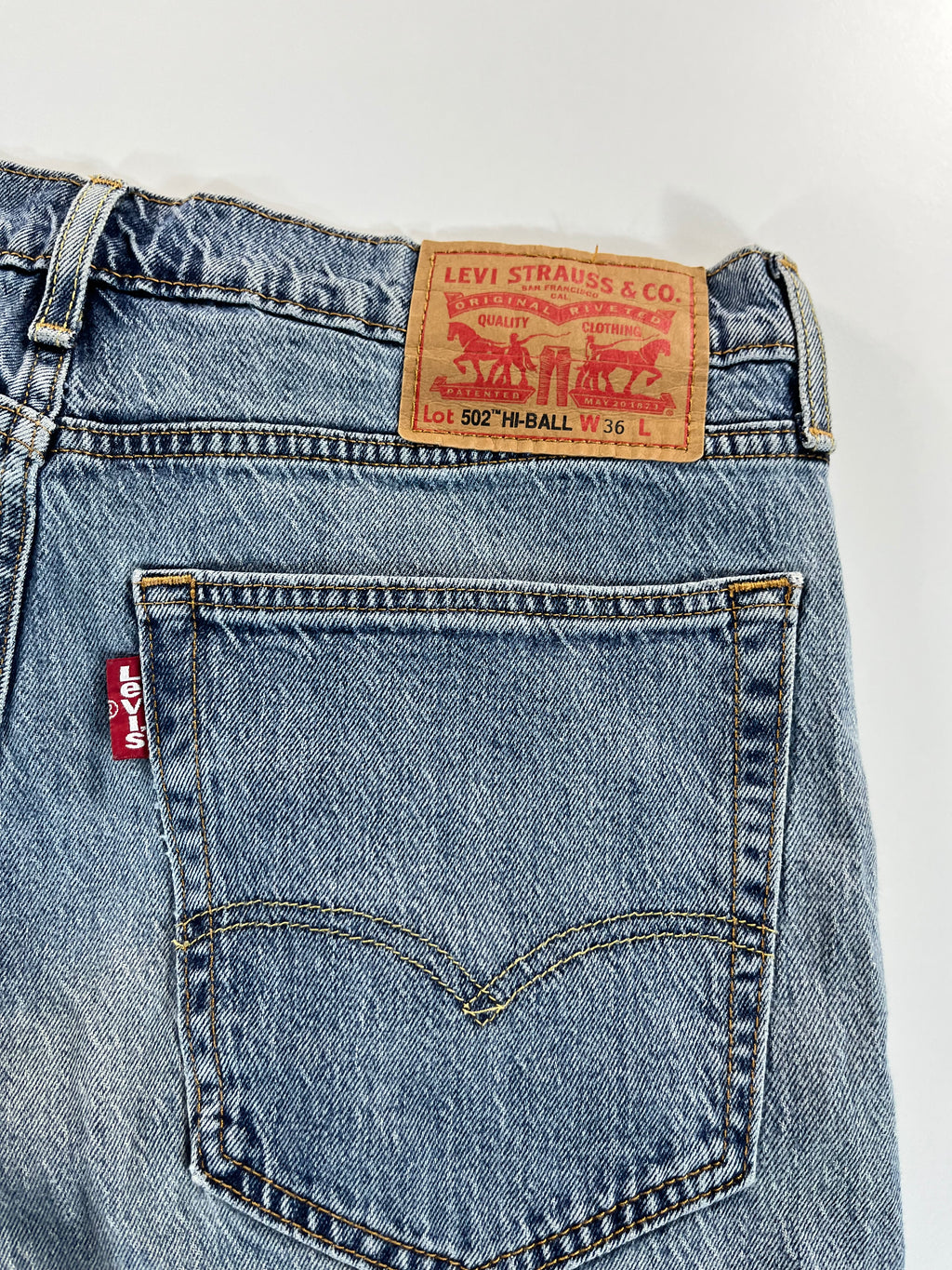 Levi's Lot 502 Hi-Ball W36 farmernadrág