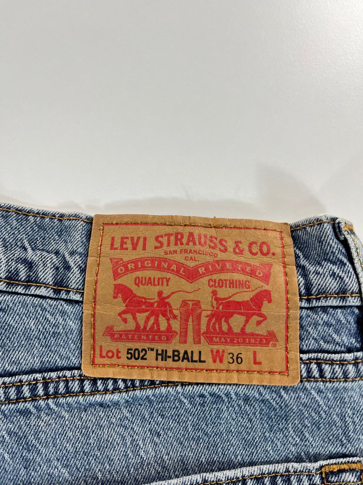 Levi's Lot 502 Hi-Ball W36 farmernadrág